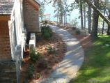 Fitted flagstone pathway
